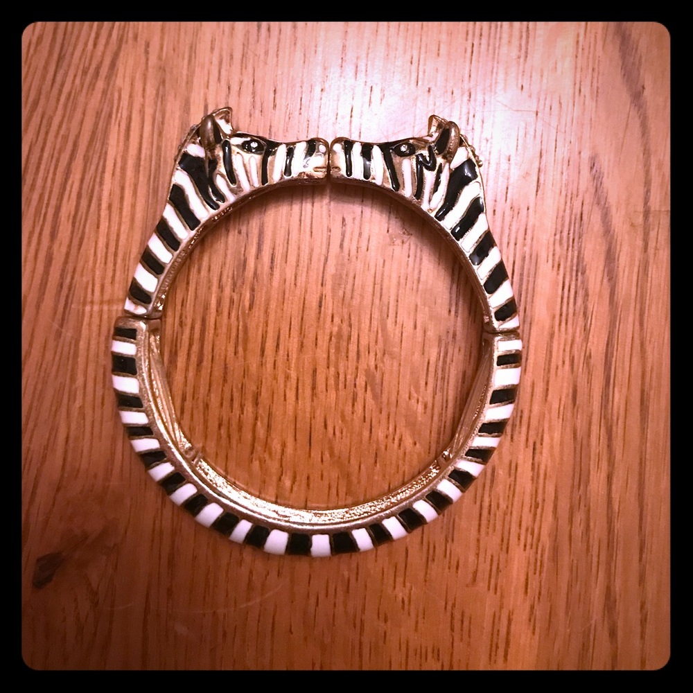 Unique zebra bracelet